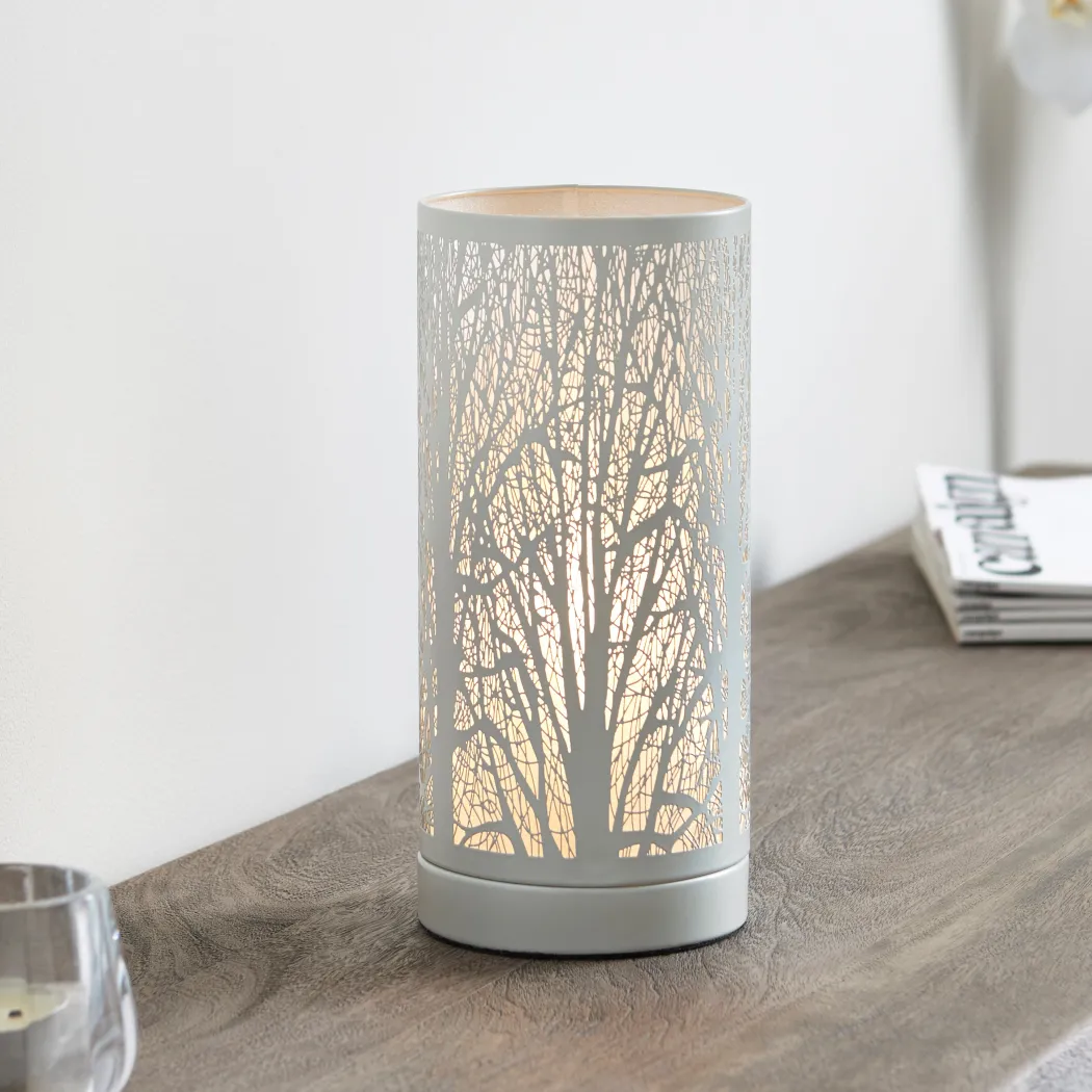 Mason White Touch Table Lamp