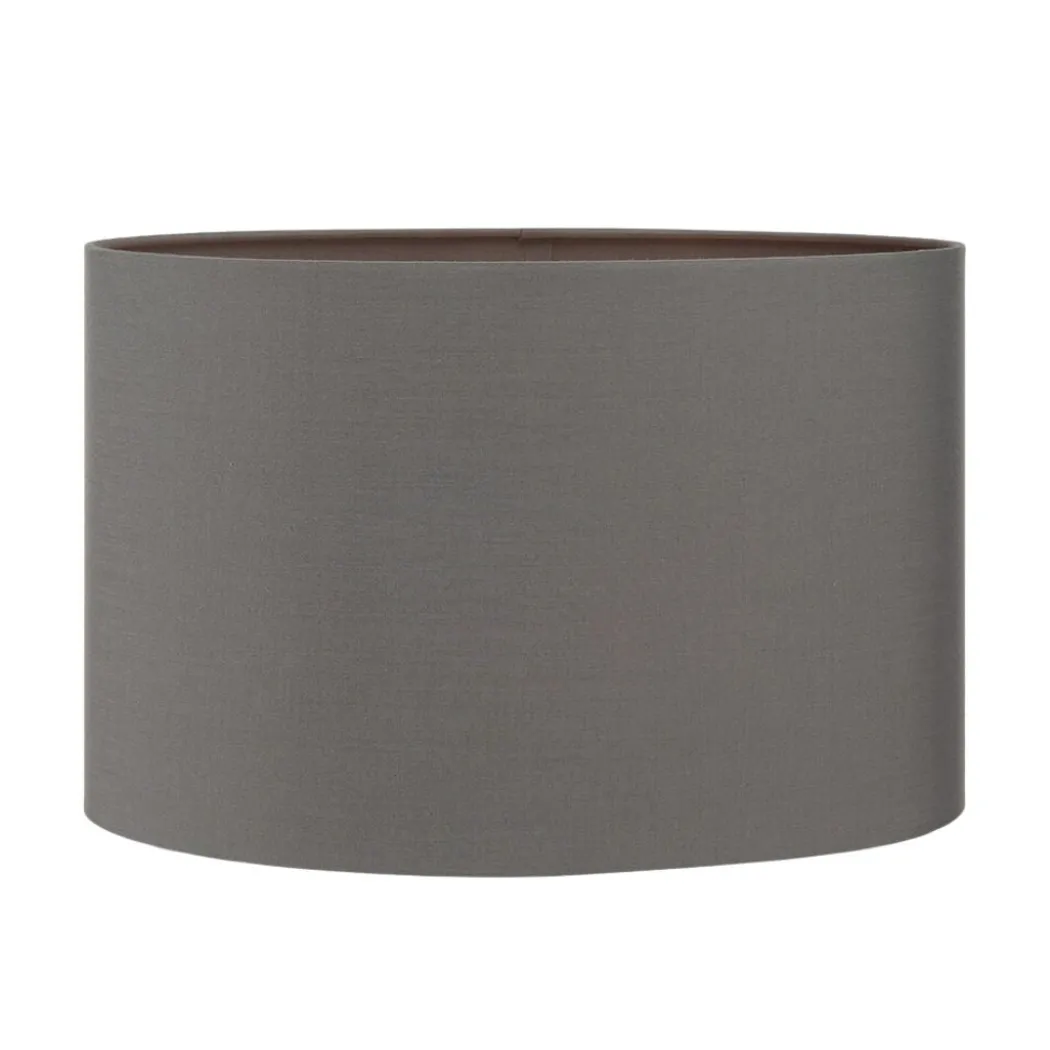 Mia 30cm Grey Oval Shade