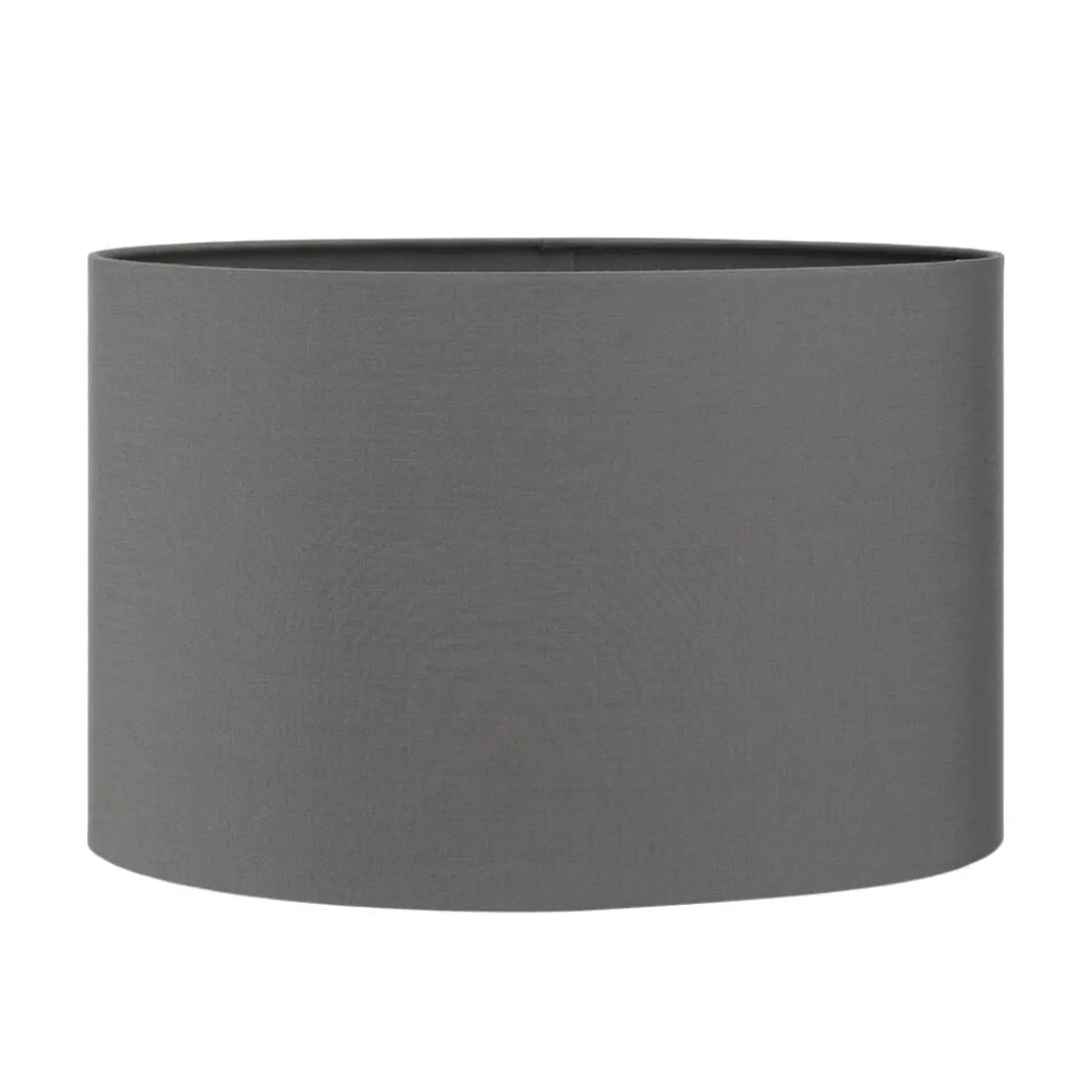 Mia 25cm Grey Oval Shade