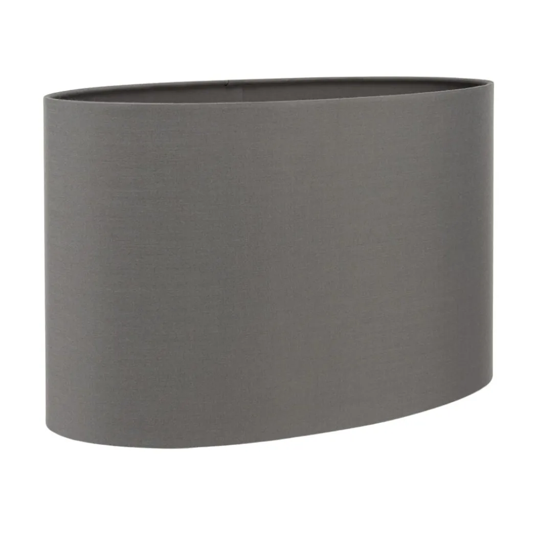 Mia 25cm Grey Oval Shade