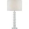 Mina 57cm Table Lamp Polished Chrome