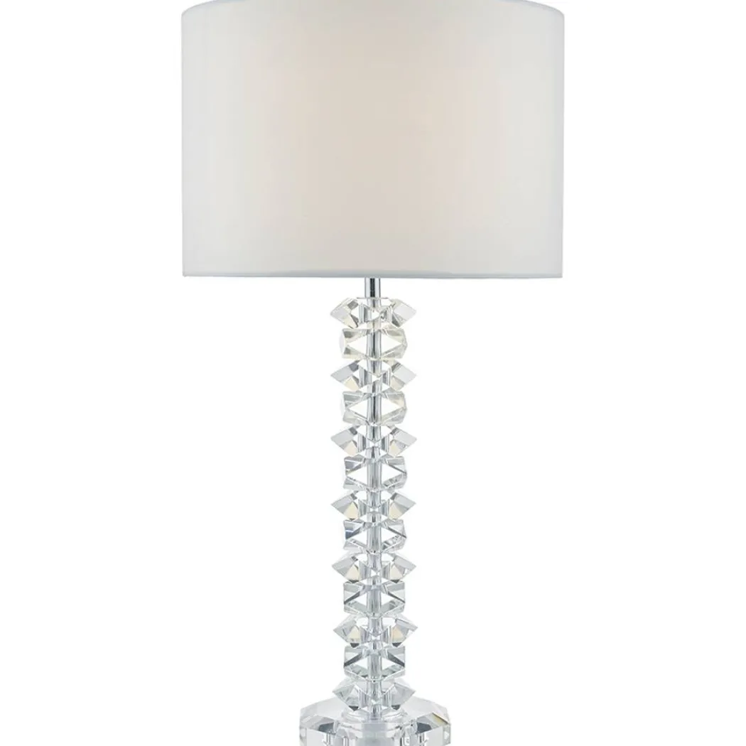Mina 57cm Table Lamp Polished Chrome