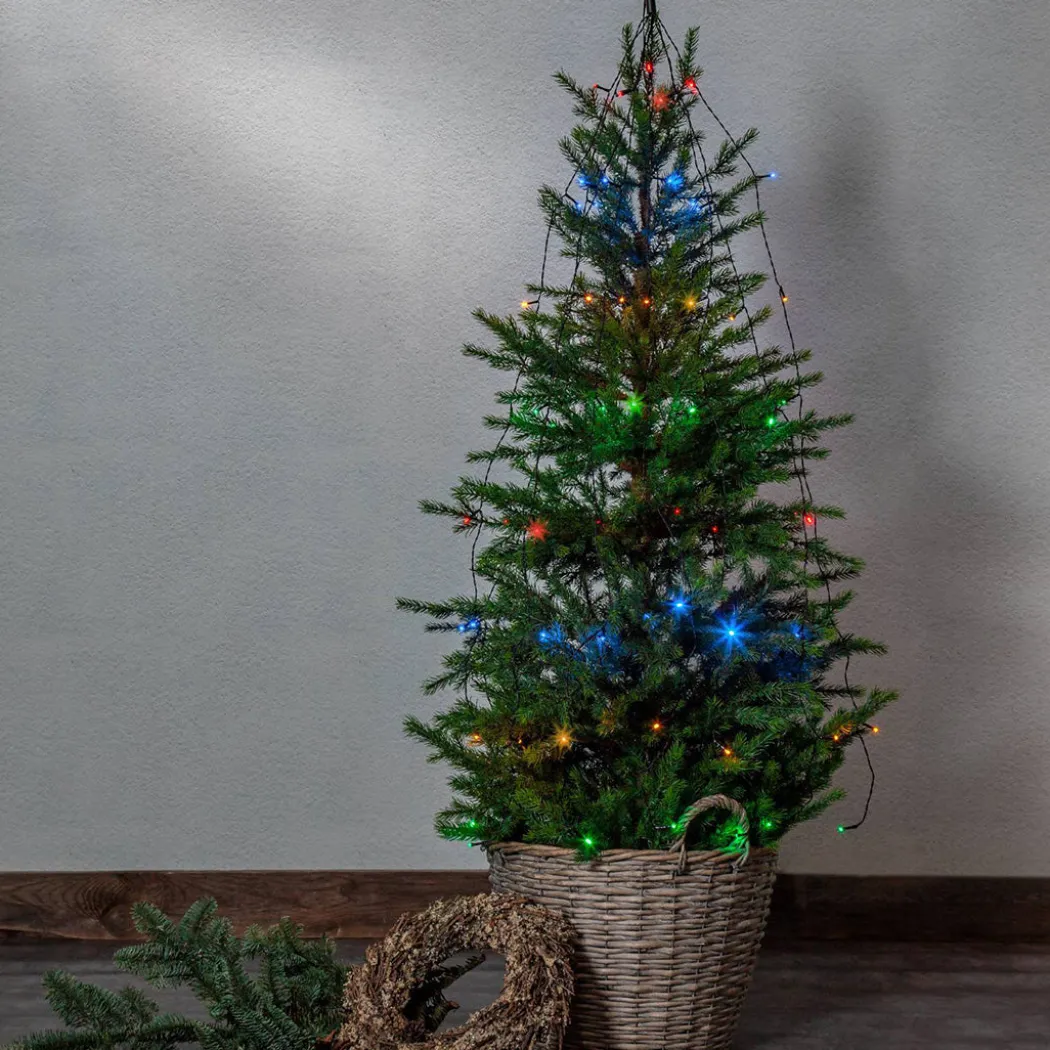 Multicoloured Outdoor Fairy Lights (64 Lights)
