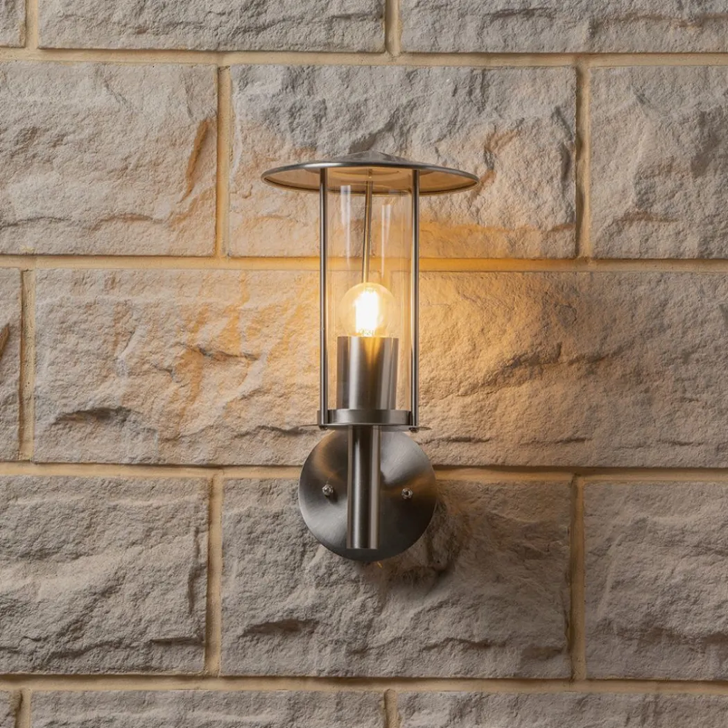 Myosotis Outdoor Wall Light Silver