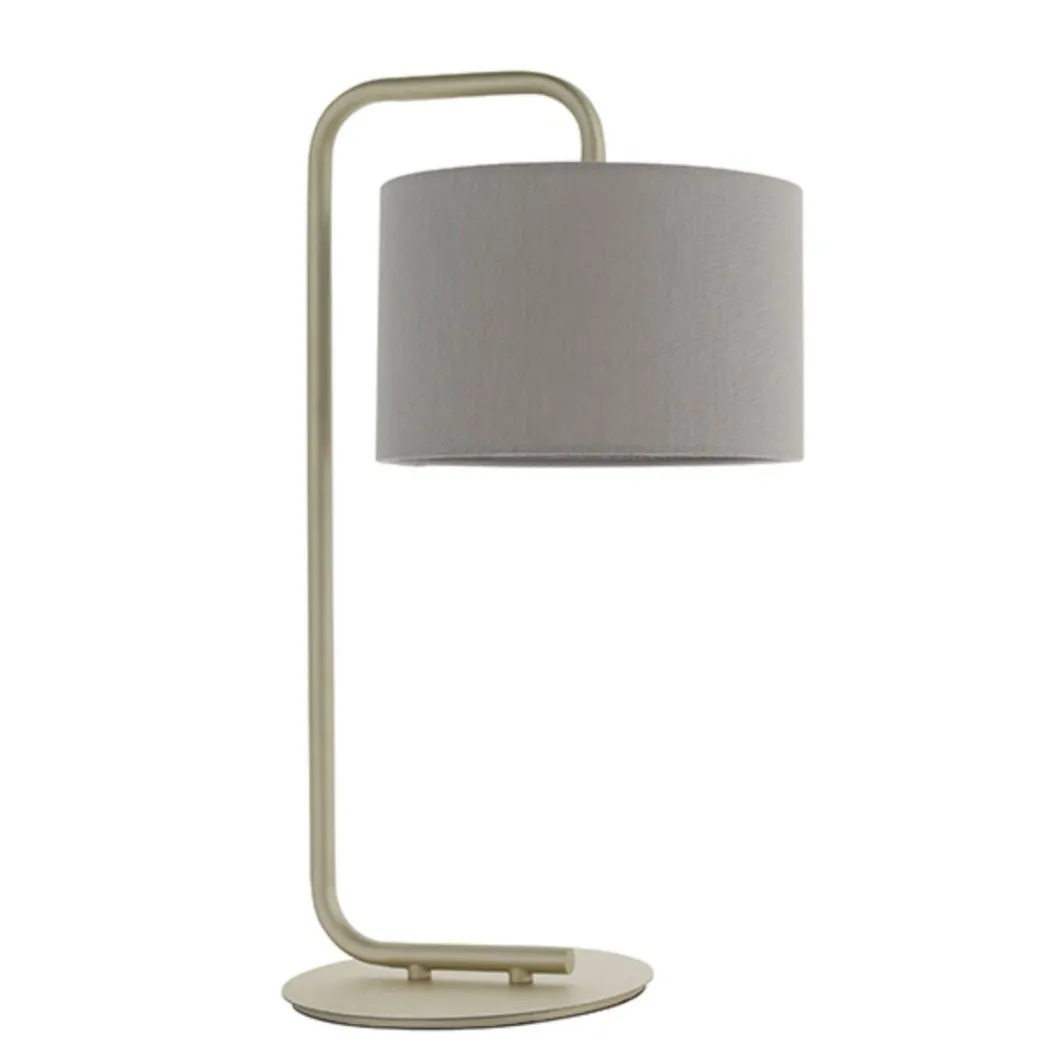 Nahia Champagne Table Lamp