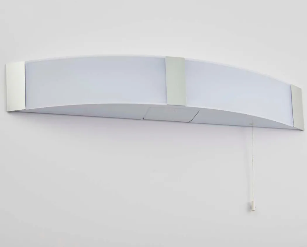Onan Chrome LED Shaver Wall Light
