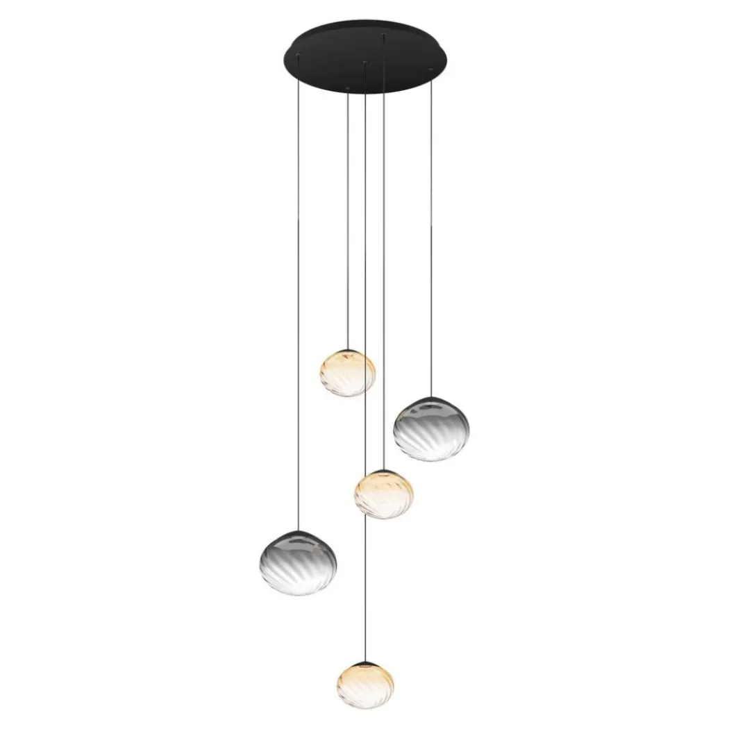 Pantoja 5 Light Multi Drop LED Ceiling Pendant