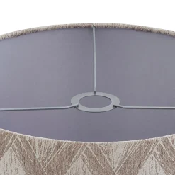 Parisa Silver Jacquard 40Cm Shade