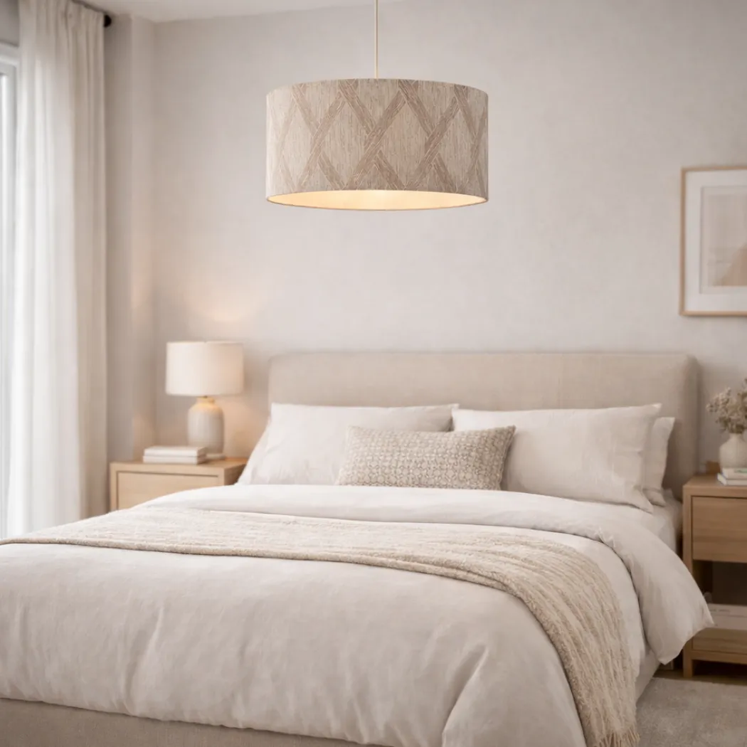 Parisa Silver Jacquard 40Cm Shade