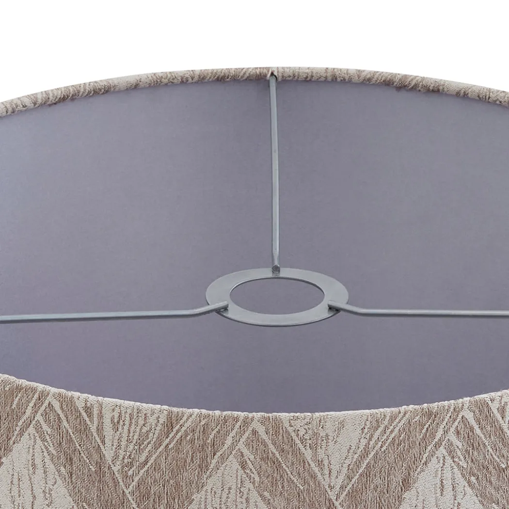 Parisa Silver Jacquard 50Cm Shade