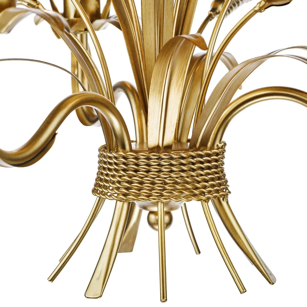 Phaedra 3 Light Gold Pendant Ceiling Light
