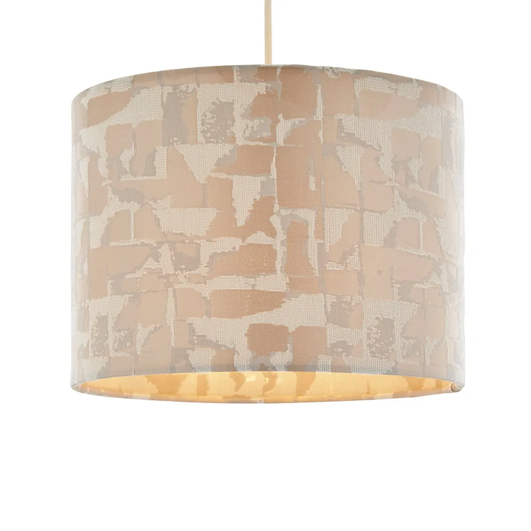 Rosiel Gold Jacquard 25Cm Shade