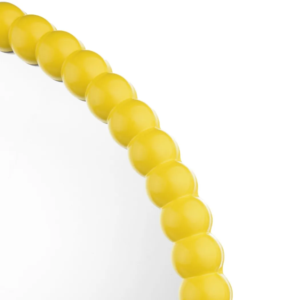 Ruan Round Mirror Yellow