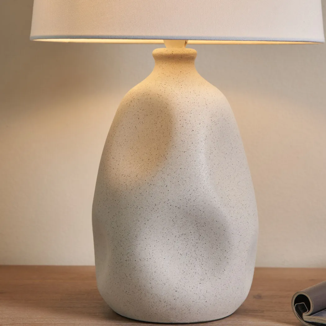 Sanders Cream Table Lamp