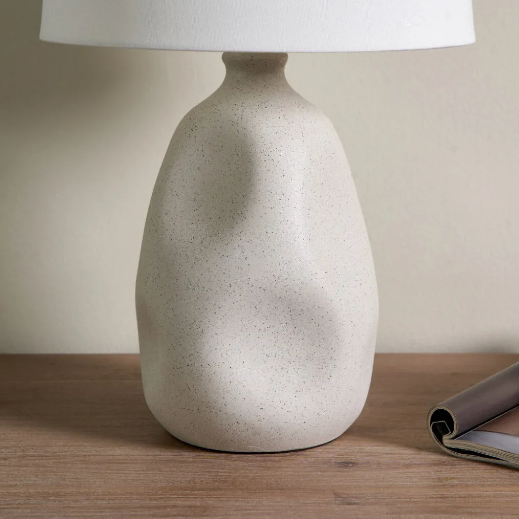 Sanders Cream Table Lamp