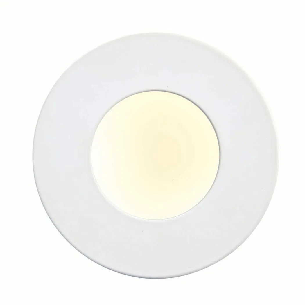 Saxby Orbital Plus LED White Downlight Warm White