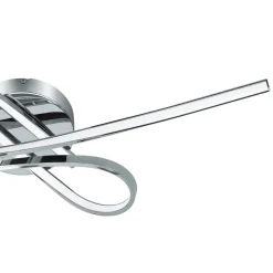 Selvina LED Flush Ceiling Light Polished Chrome