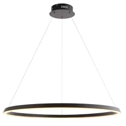 Staten Matte Black LED Pendant Ceiling Light