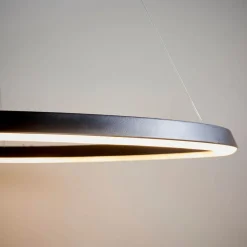 Staten Matte Black LED Pendant Ceiling Light
