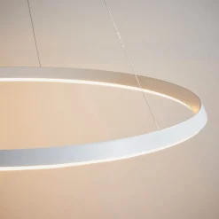 Staten Matte White LED Pendant Ceiling Light