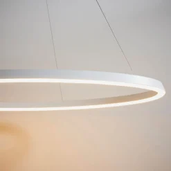 Staten Matte White LED Pendant Ceiling Light