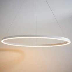 Staten Matte White LED Pendant Ceiling Light