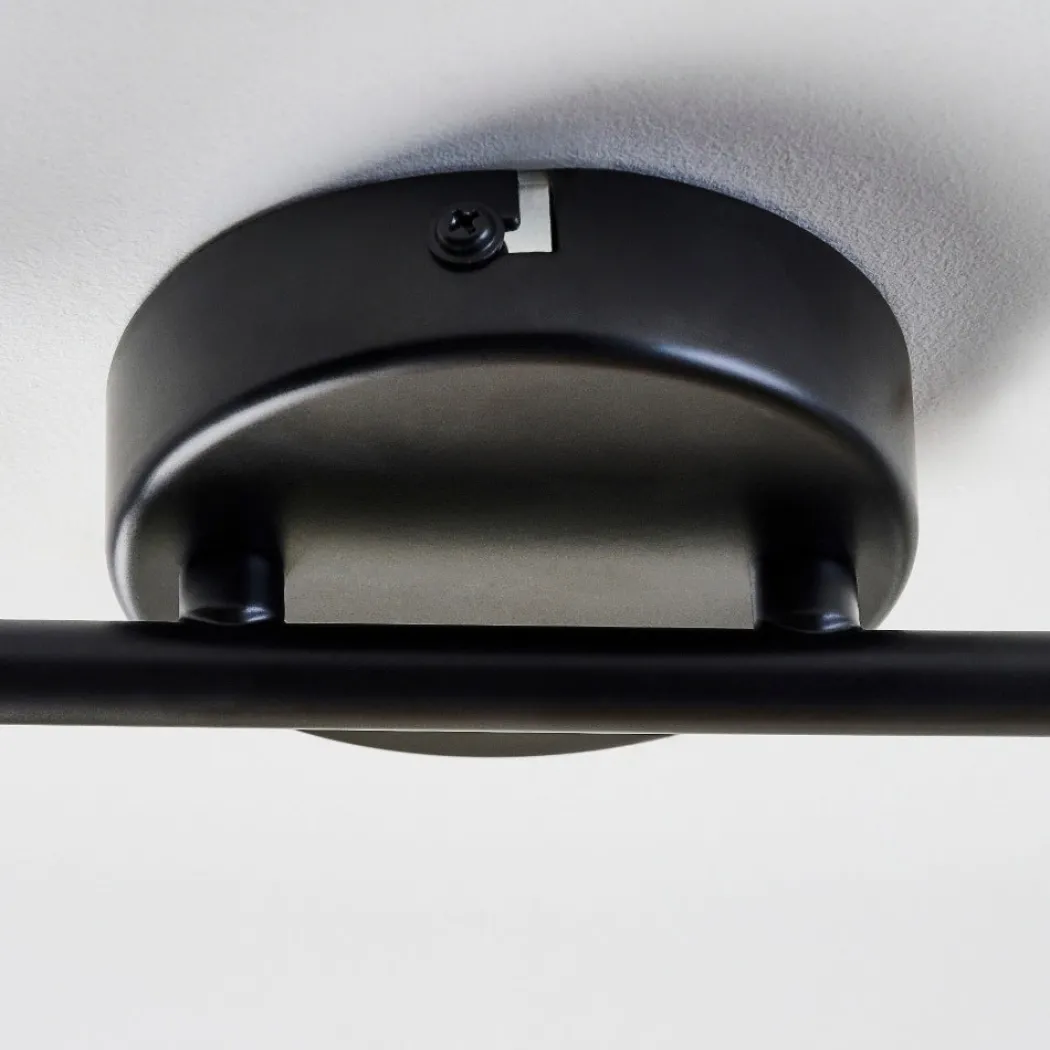 Talbot 2-Light Matte Black Spotlight Bar