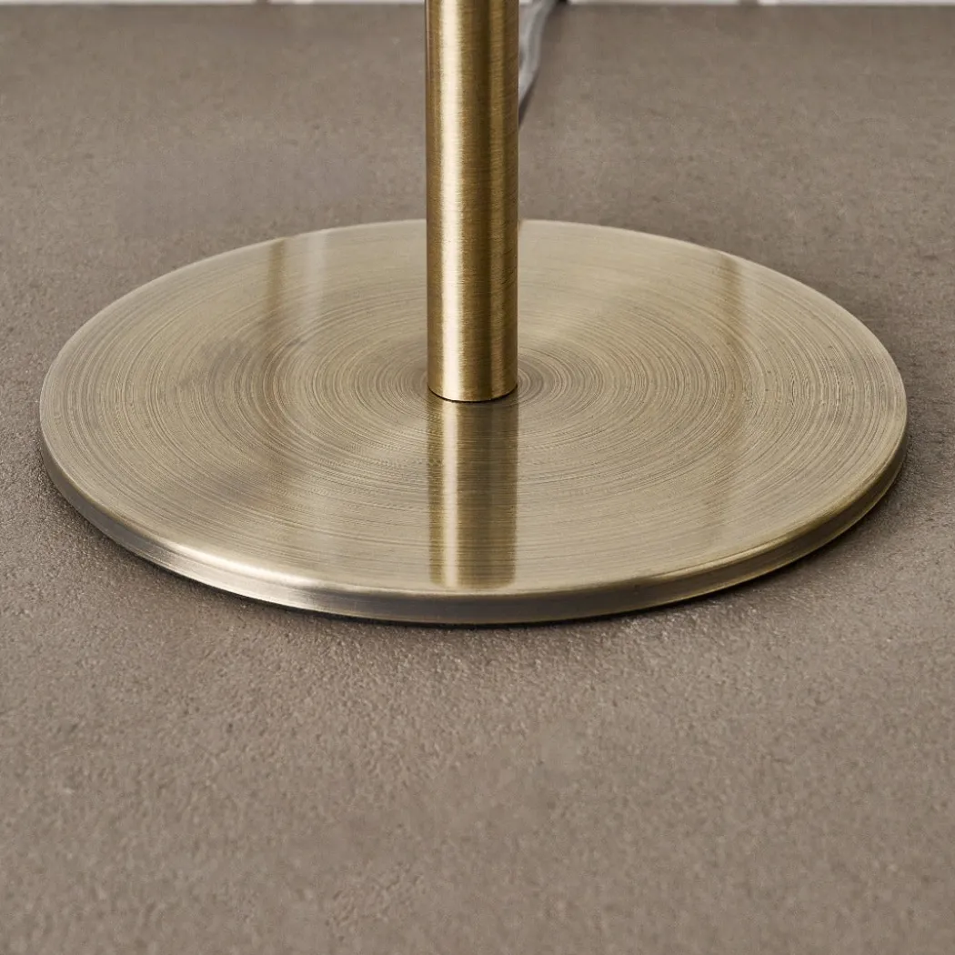Tamara 2-Light Antique Brass Table Lamp