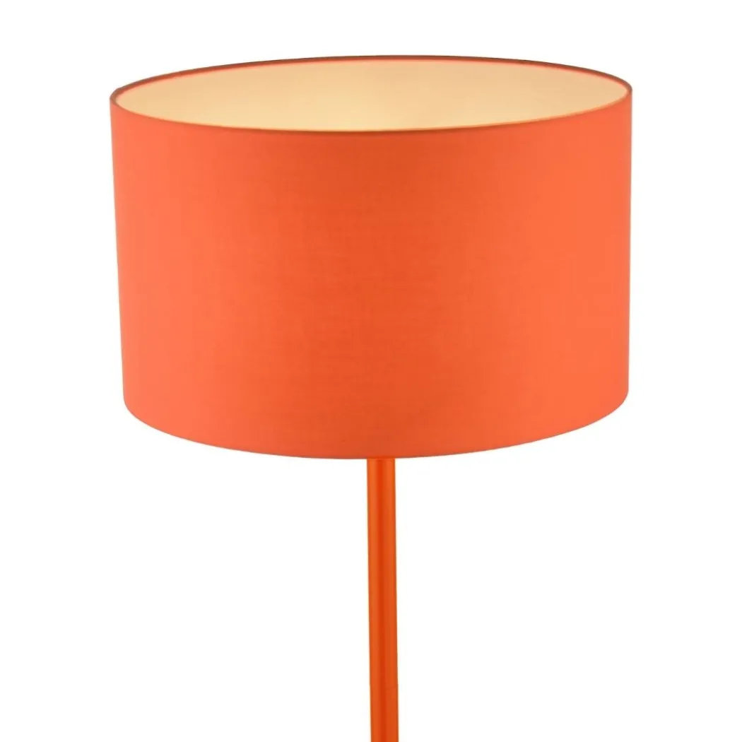 Toledo Burnt Orange Retro Floor Lamp