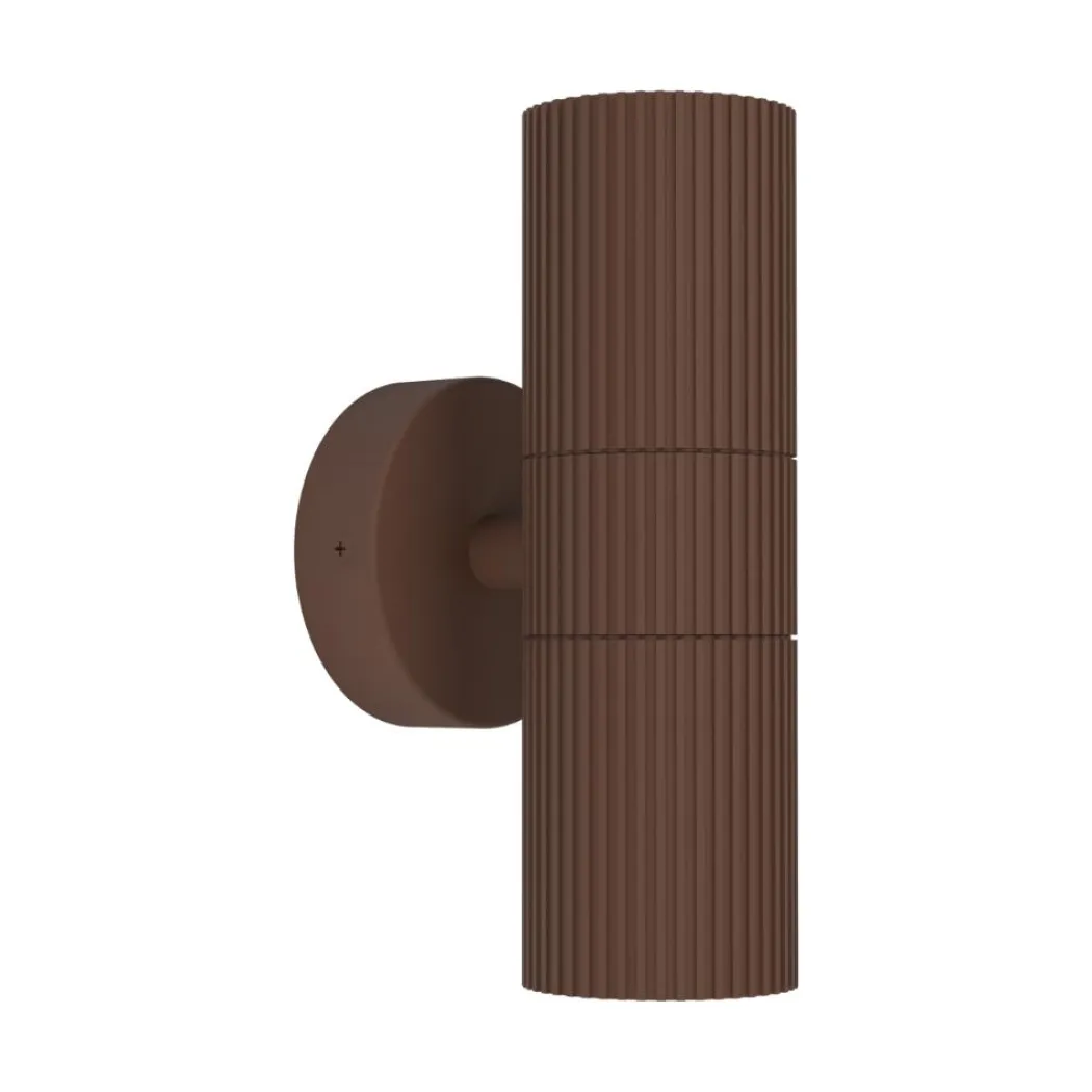 Tomelloso Outdoor IP44 Brown Wall Light