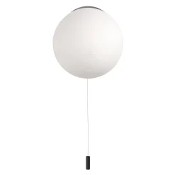 Toronto Matt Black IP44 Wall Light