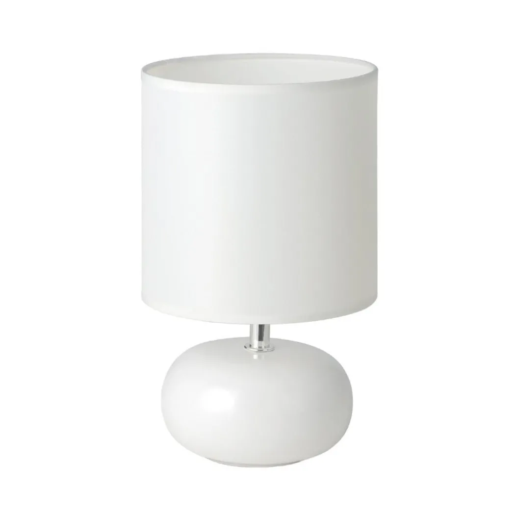 Trondio White Ceramic Table Lamp