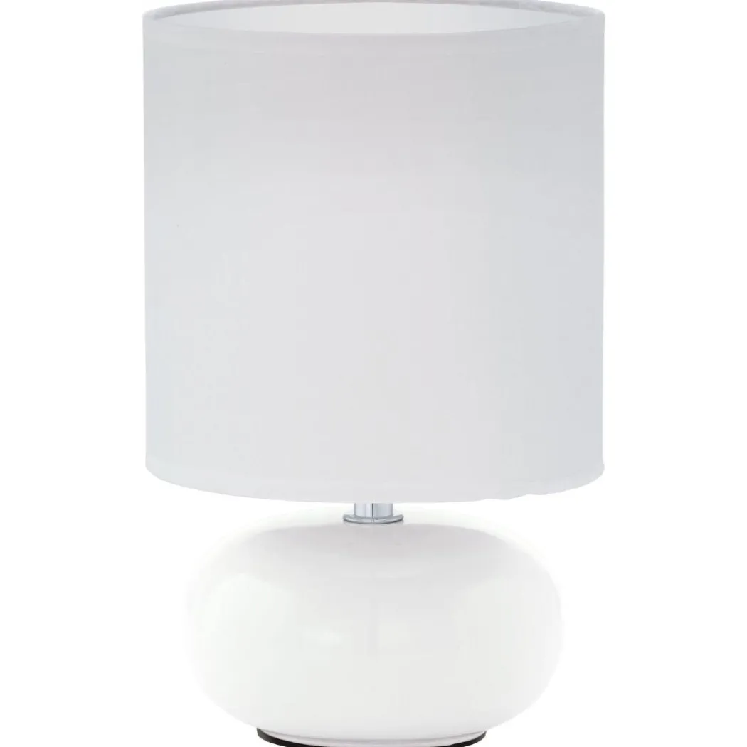 Trondio White Ceramic Table Lamp