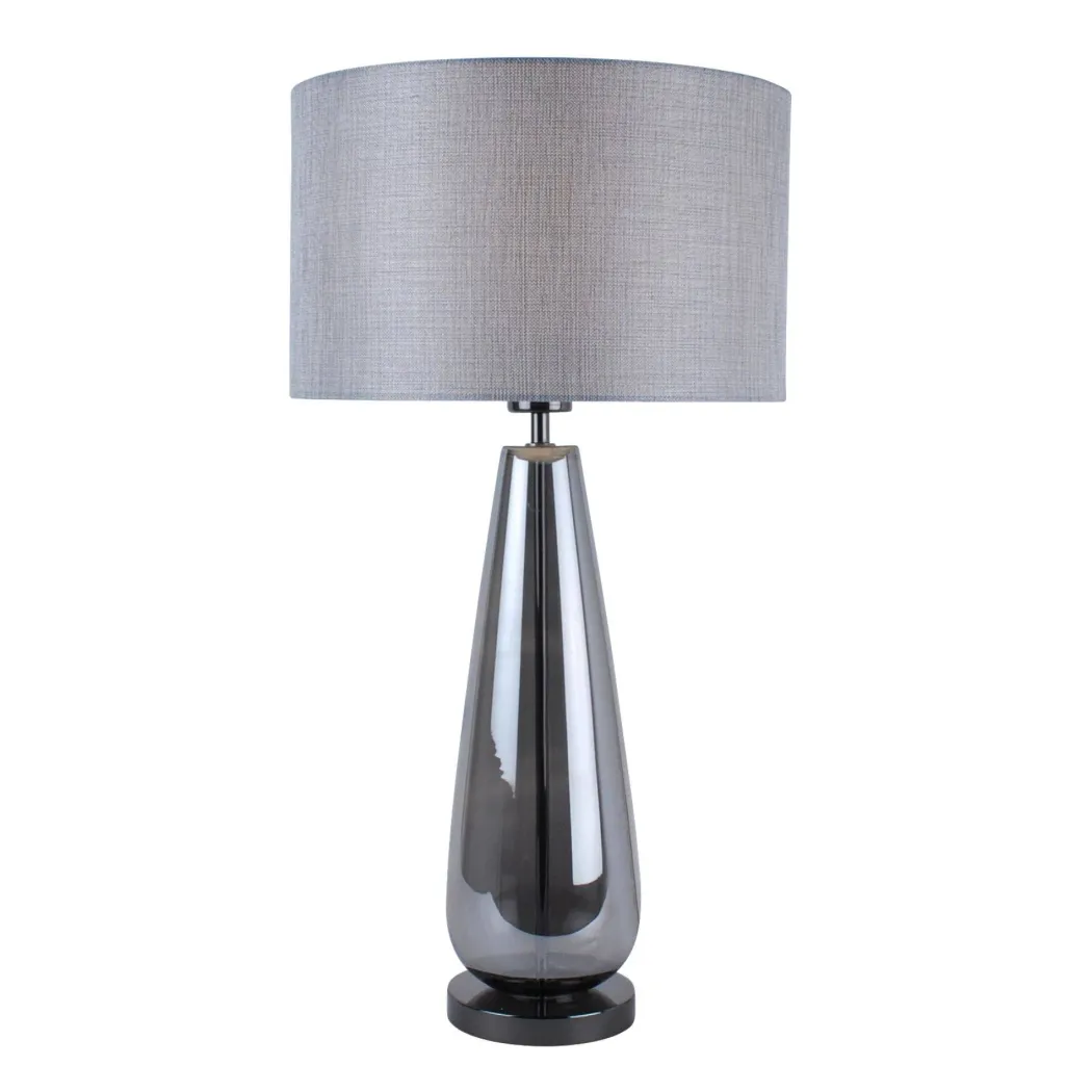 Tulisa Tall Smoked Glass Table Lamp