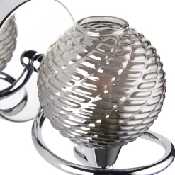 Twine Polished Chrome Wall Light