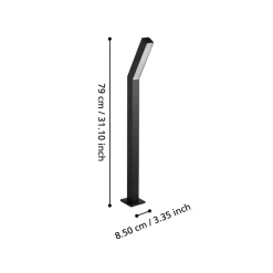 Ugento Outdoor Black Large Post