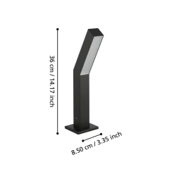 Ugento Outdoor Black Post