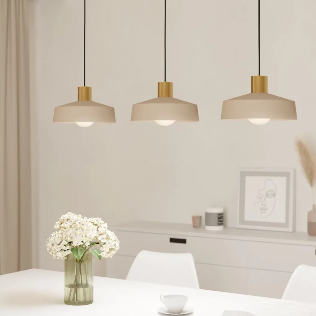 Valdiola 3 Light Natural Ceiling Pendant Bar