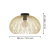 Venezuela Gold Flush Ceiling Light