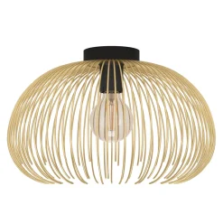 Venezuela Gold Flush Ceiling Light