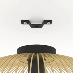 Venezuela Gold Flush Ceiling Light
