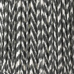Vienna 35cm Black & White Chevron Shade