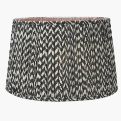 Vienna 35cm Black & White Chevron Shade