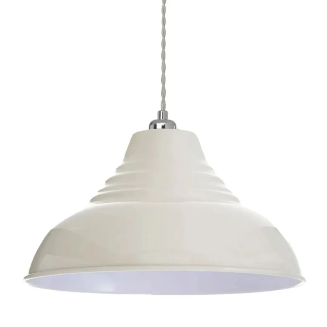 Vintage Cream Easy Fit Pendant Shade