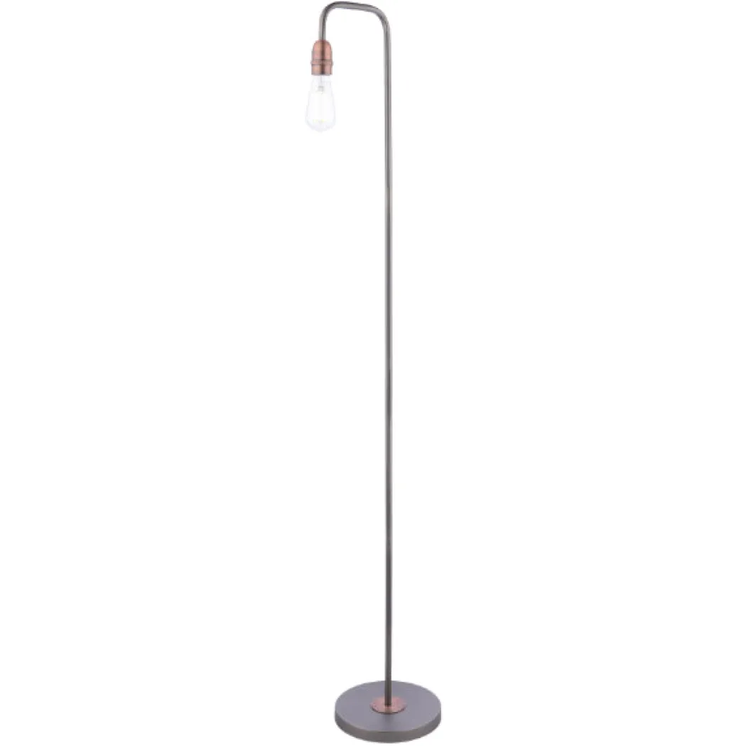 Vitor Industrial Copper Floor Lamp
