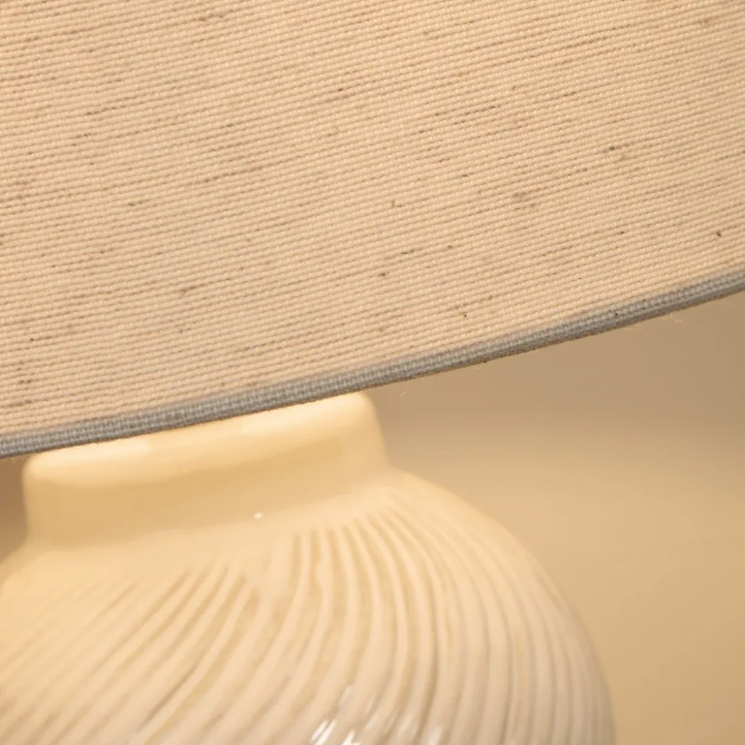Wilmette White Ceramic Table Lamp