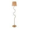 Wriggle Brass Floor Lamp