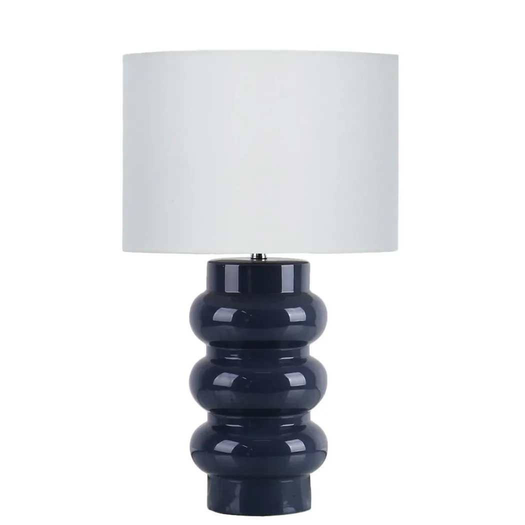 Zenya Navy Table Lamp